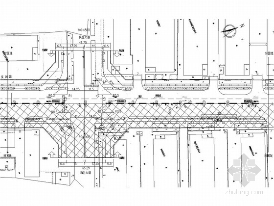 箱形桥梁附属设施图资料下载-交通工程附属设施设计图