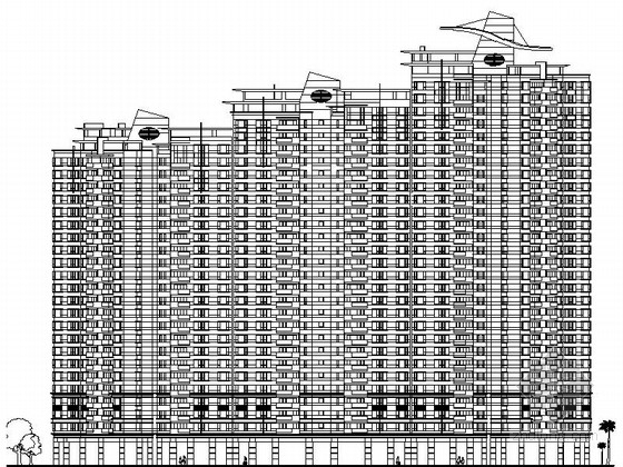 小区规划景观图资料下载-[深圳]某小区规划及单体设计建筑施工图（国际优秀投标）