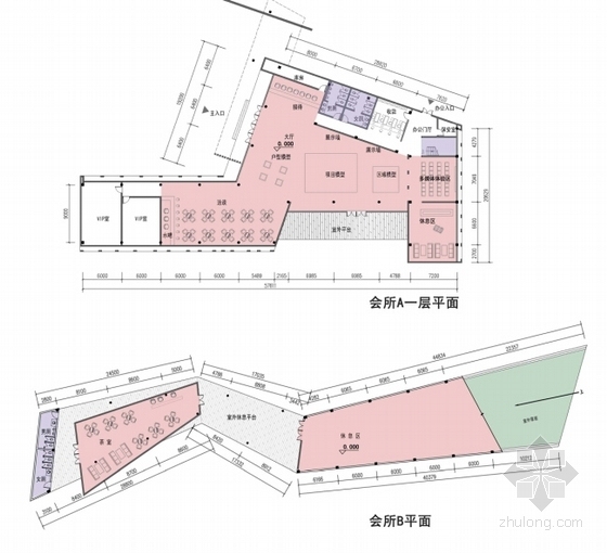 [四川]林盘式高层住宅小区建筑规划设计方案文本（知名建筑设计院）-林盘式高层住宅小区建筑规划平面图