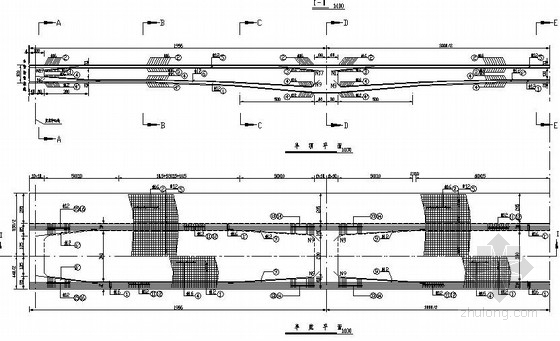 [黑龙江]76米长预应力钢筋混凝土连续箱梁桥施工图64张-连续箱梁钢筋构造图 