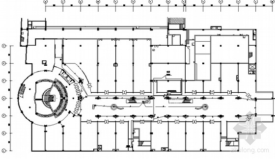 公共空间方案施工图资料下载-商场公共空间电气图