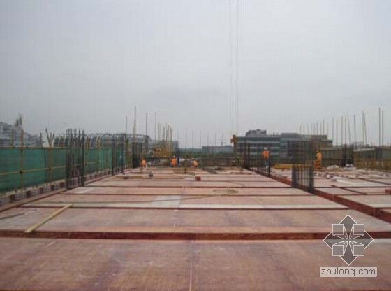 框架工业园区项目扩建工程施工组织设计（中英文技术标）-梁板模板施工