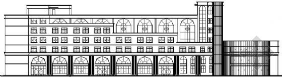 二层综合楼建筑设计图资料下载-某白银二层商务综合楼建筑施工图