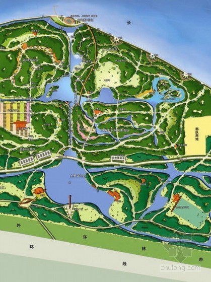 山东海滨公园详细规划设计资料下载-海滨公园景观设计方案