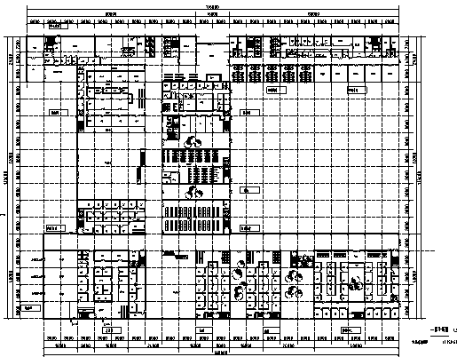 医院住院部施工平面布置图资料下载-某医院住院部大楼建筑图