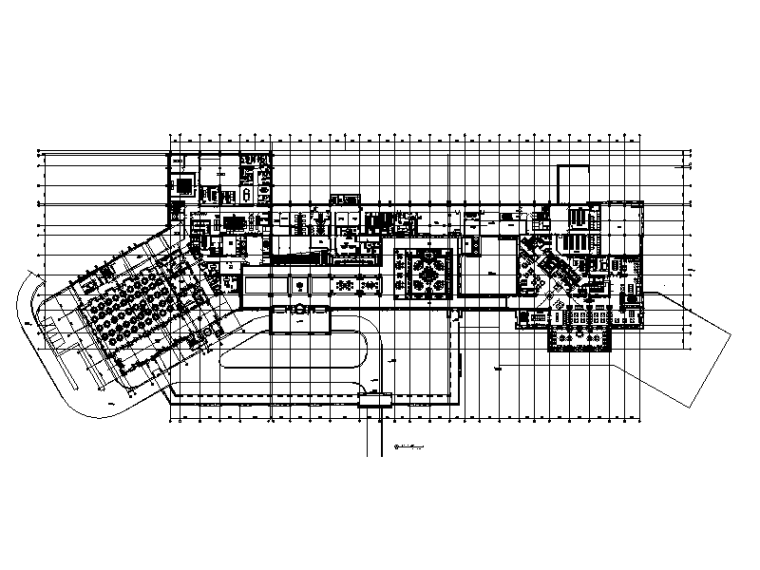 度假区建筑图cad资料下载-[北京]某国际旅游度假区酒店设计CAD施工图
