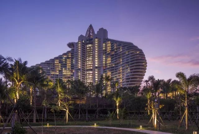 对称框架宾馆资料下载-三亚海棠湾红树林酒店
