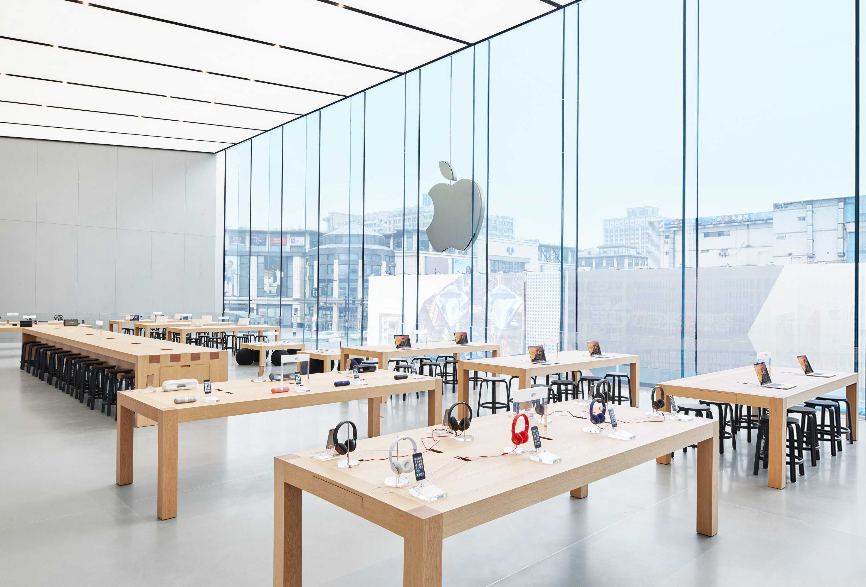 苹果产品专卖店展厅设计理念