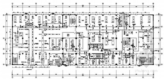 商业建筑暖通设计要点资料下载-商业楼暖通设计施工图
