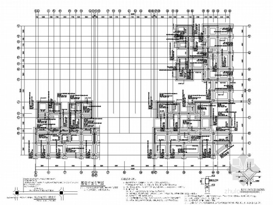 廉租房建筑方案图资料下载-[重庆]五层框架抗震墙结构廉租房结构施工图