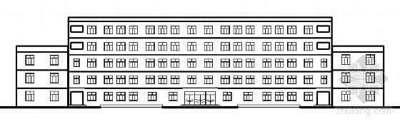 四川教学楼CAD图资料下载-四川省某学校附属学院五层教学楼建筑施工图