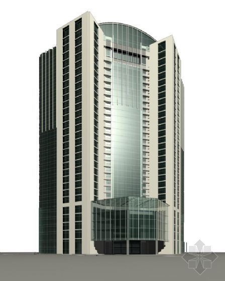 单幢高层办公楼方案图资料下载-高层办公楼