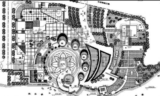 长寿花资料下载-长寿广场设计详图