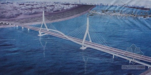 115m矮塔斜拉桥资料下载-[学士]公路115m+2×185m+115m矮塔斜拉桥设计