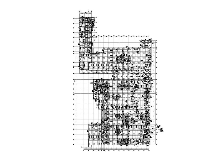 民用水暖设计资料下载-人防地下室全套施工图(建筑结构水暖电2016)