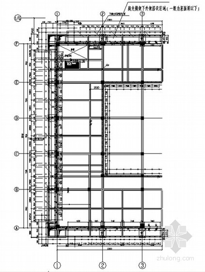 [湖南]大屋面结构综合楼高大模板专项施工方案（附图丰富）-立杆支撑 