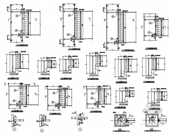 梁柱节点详图- 