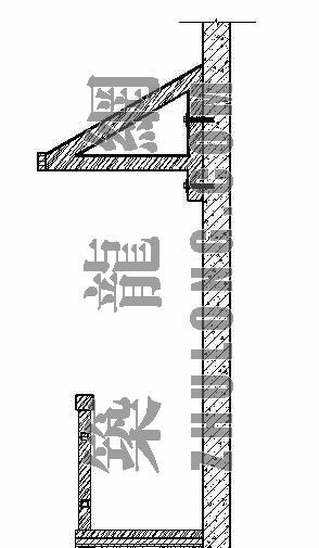 滨水木栈道节点图资料下载-一滨水木廊施工详图
