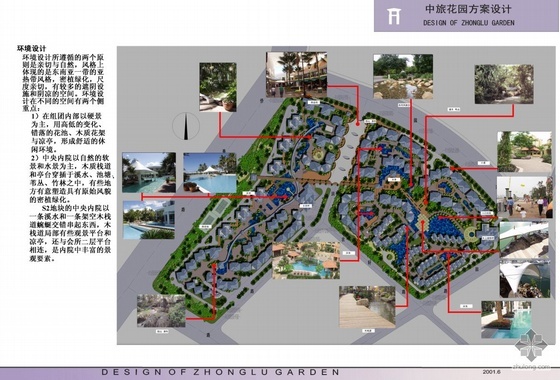 [中旅]某花园住宅小区组团建筑方案设计及CAD扩初- 