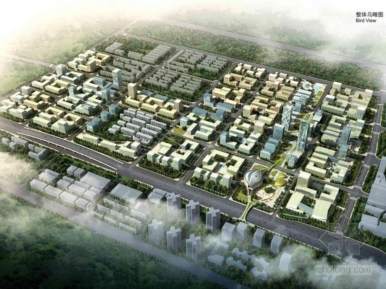 首钢园区设计方案资料下载-[北京]科技园区城市设计方案