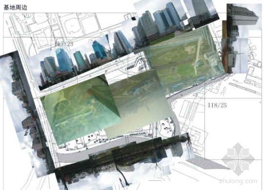 城市概念设计案例资料下载-上海浦东某城市广场概念设计