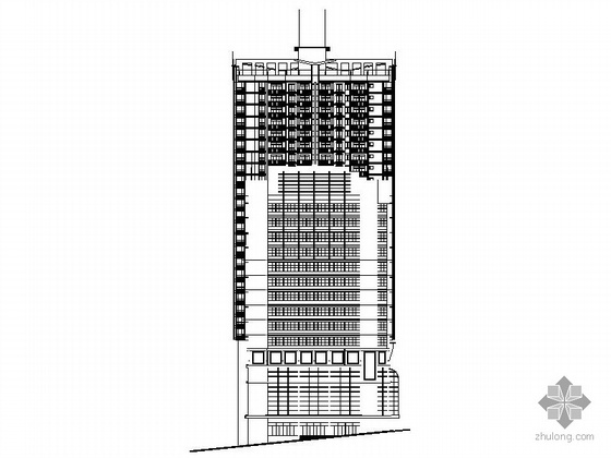 某二十六层商住楼建筑施工图- 