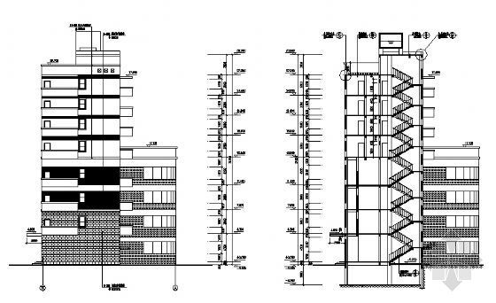某五层办公综合楼建筑方案图-2
