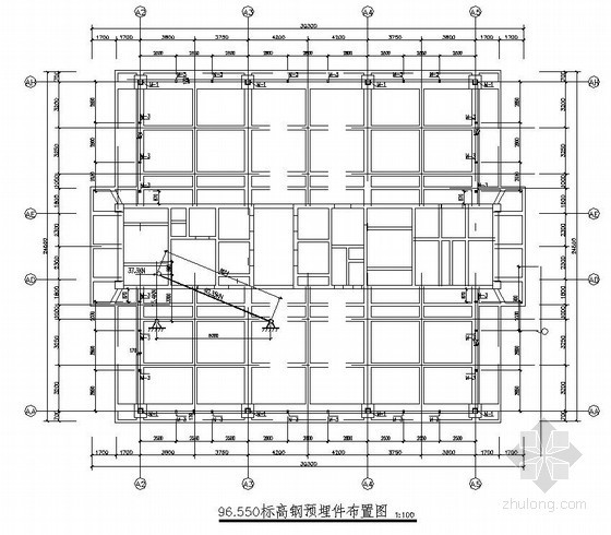 户外钢结构独立柱广告资料下载-[连云港]钢结构广告牌结构设计图