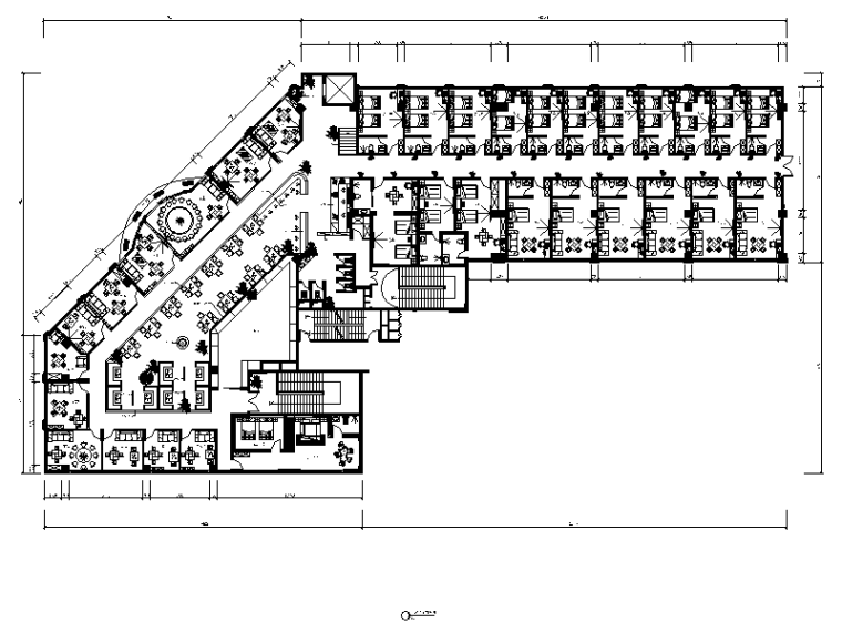 茶楼中式装修效果图资料下载-[常德]1200平米某宾馆及茶楼中式风施工详图（含效果图12张）