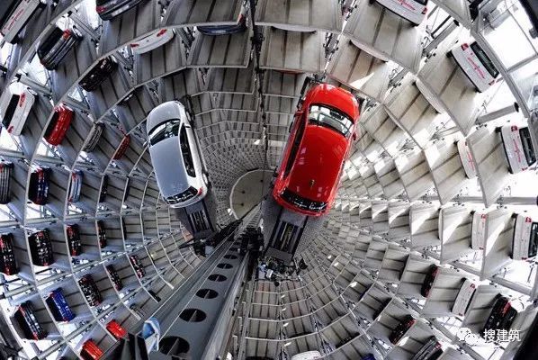 升降横移类机械式停车设备资料下载-中国“最牛”的立体车库，开了个眼界！！
