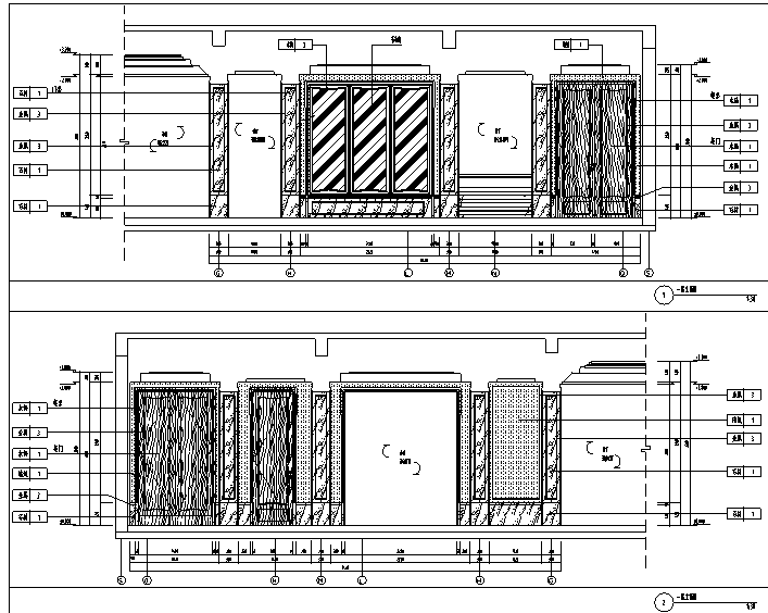 400平方样板房资料下载-[山东]新中式花园别墅会所样板房设计施工图（附效果图）