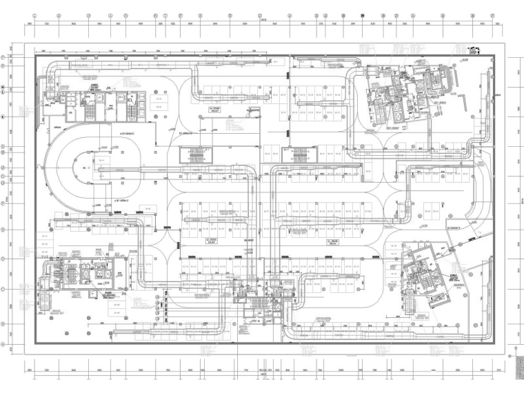[广东]超高层商办综合中心暖通空调全系统设计施工图（人防设计）-地下二层通风平面图.jpg