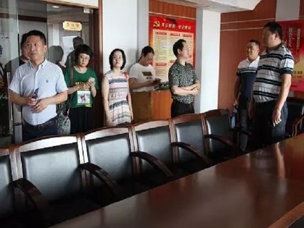 党建cad图纸资料下载-市直水利系统四家基层支部迎接气象局党建观摩活动