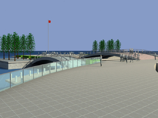 CAD拱桥设计资料下载-金水拱桥钢结构施工组织设计