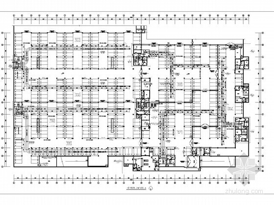 排烟通风设计施工方案资料下载-大型人防工程空调通风及防排烟系统设计施工图（节能设计）