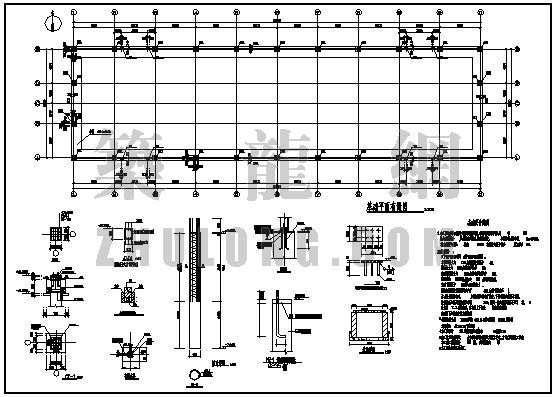 门式钢结构厂房论文资料下载-门式刚架轻钢结构厂房全图