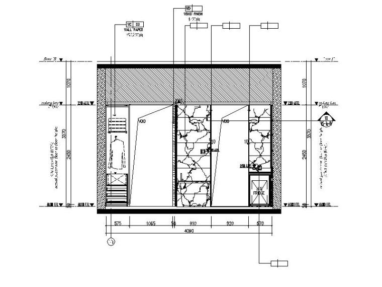 [广东]星级豪华酒店标准双人间室内设计施工图-9