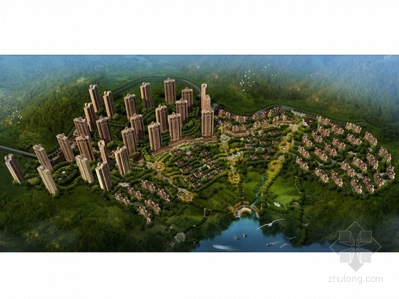 重庆别墅规划设计方案资料下载-[重庆]复合型生态宜居社区规划设计方案文本
