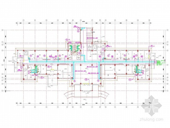 建筑房间设计资料下载-[上海]多层医疗建筑采暖通风系统设计施工图