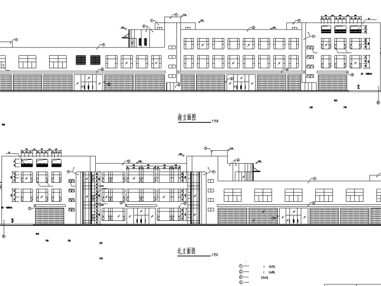 南京水游城建筑设计资料下载-龙归商贸城建筑设计初设图CAD