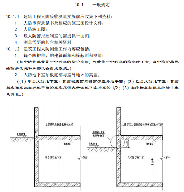 浙江省建筑工程建筑面积计算规则和竣工综合测量技术规程（2017年-一般规定