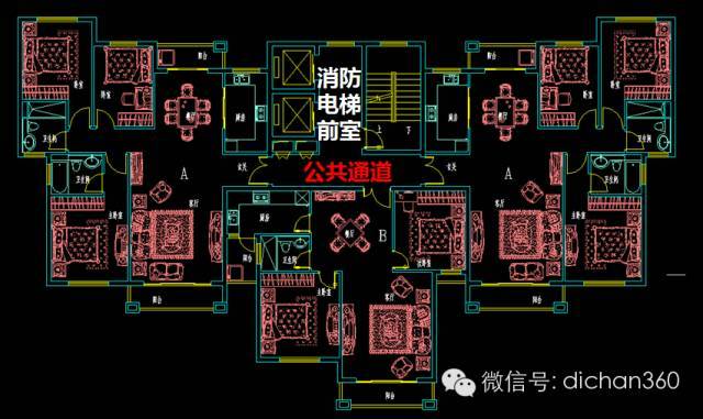 最牛一梯三户是这样布局的，值得所有人学习_25