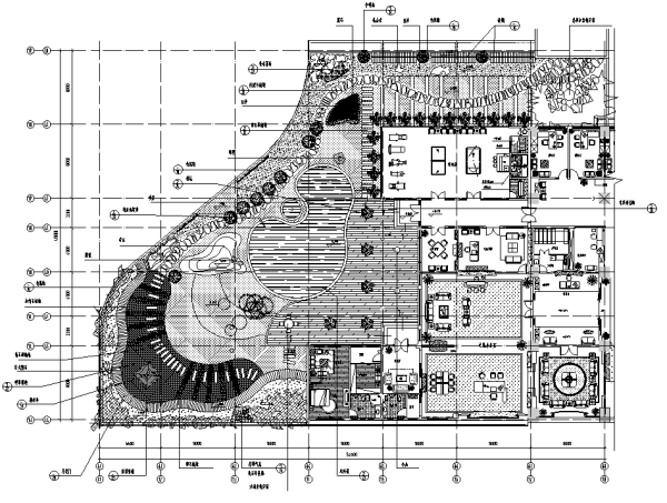 最全景观设计尺寸资料下载-最全屋顶花园景观设计CAD平面图95套