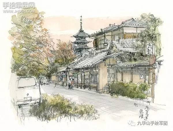 建筑手绘速写风格篇_22