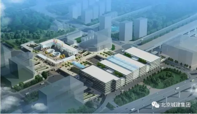 北京东直门交通枢纽中心资料下载-北京最大交通枢纽——苹果园交通枢纽破土动工