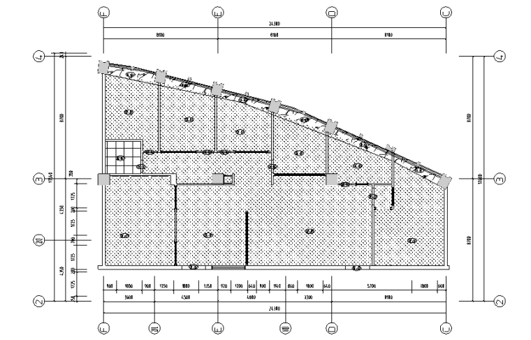 [山东]混搭风格置业有限公司办公空间设计施工图（附效果图）-地面材质图