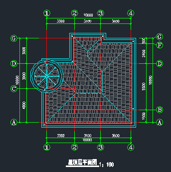 农村三层别墅建筑设计图_3