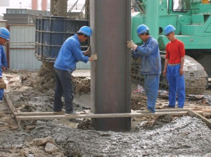 城市地下综合管廊及围护结构施工工艺标准（120页）-H型钢成桩