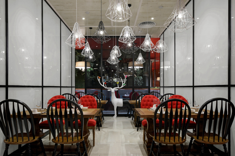 中式餐饮空间设计案例资料下载-艳遇芬芳餐饮空间设计方案文本