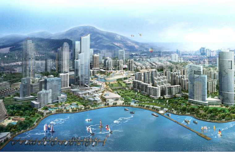 城市产业规划图资料下载-[山东]胶州湾产业新区重点区整体规划与城市设计方案文本
